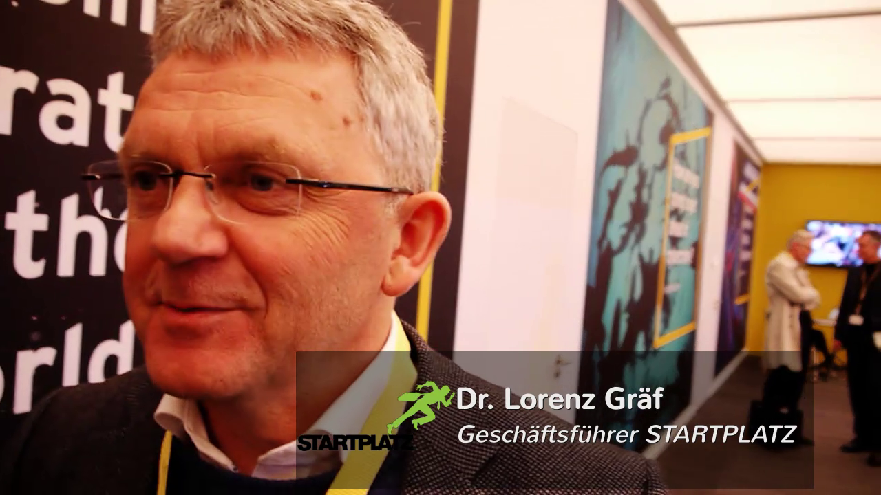 Dr. Lorenz Gräf STARTPLATZ in Köln cebit 2015