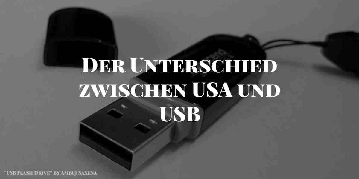 USB unterschie USA